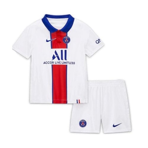 Camiseta Paris Saint Germain 2ª Niños 2020/21 Blanco